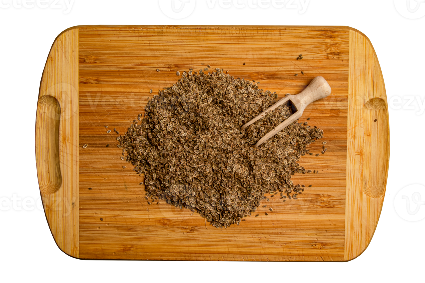 Whole dill seeds closeup. graveolens organic fruit for