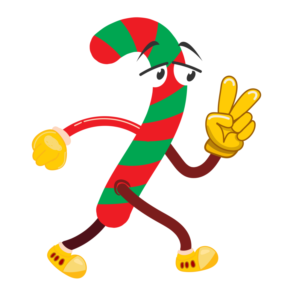 cute christmas cartoon mascot character png