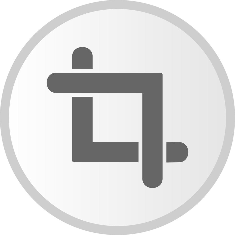 Crop Vector Icon
