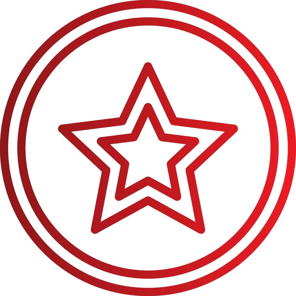 Starred Vector Icon