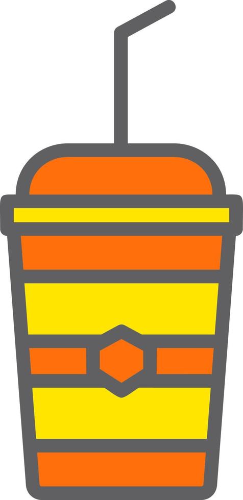 Cold Drink Vector Icon