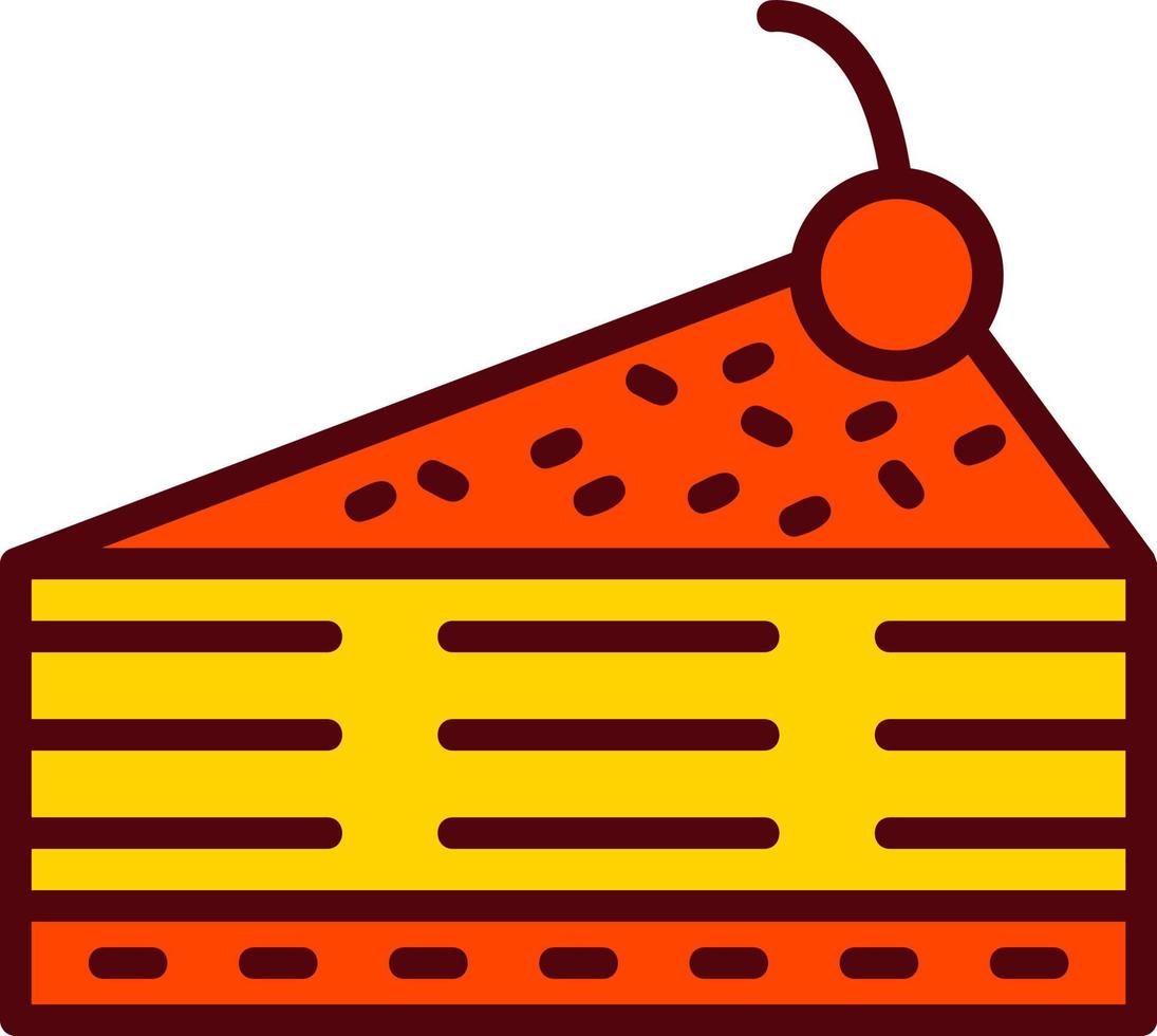 Cake Slice Vector Icon