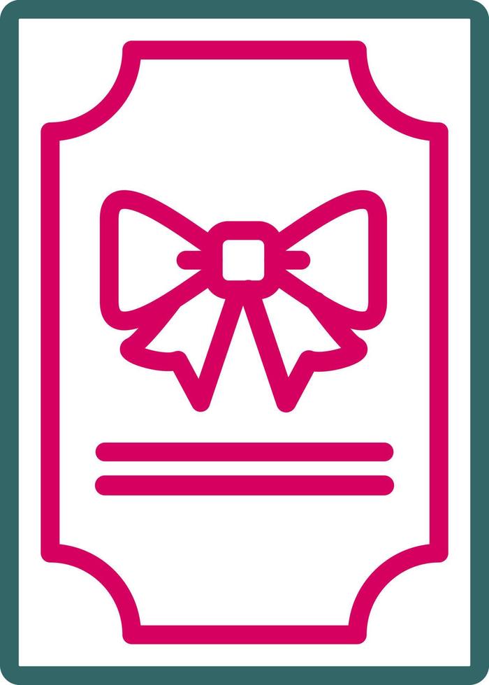Birthday Card Vector Icon