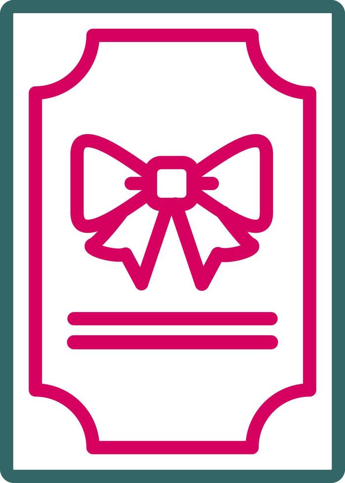 Birthday Card Vector Icon