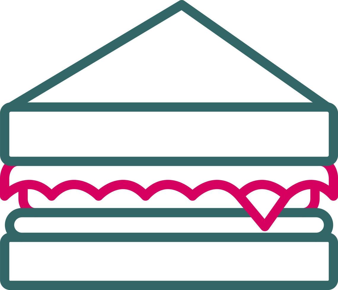 Sandwich Vector Icon