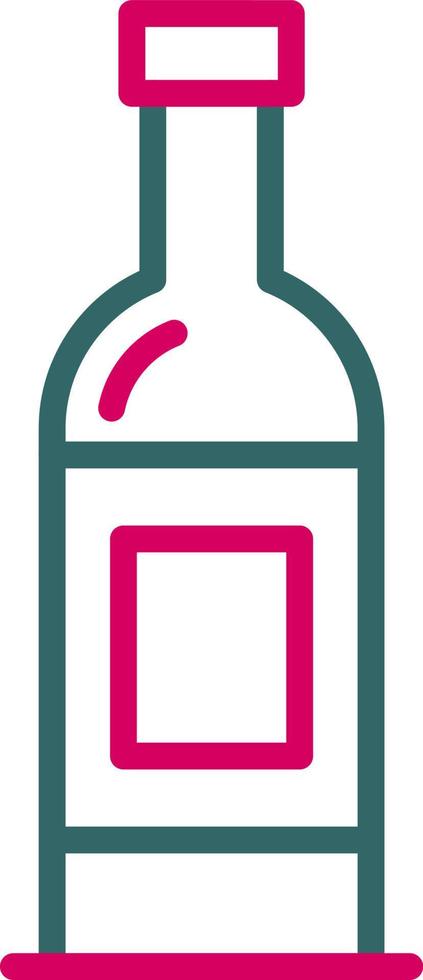 Wine Bottle Vector Icon