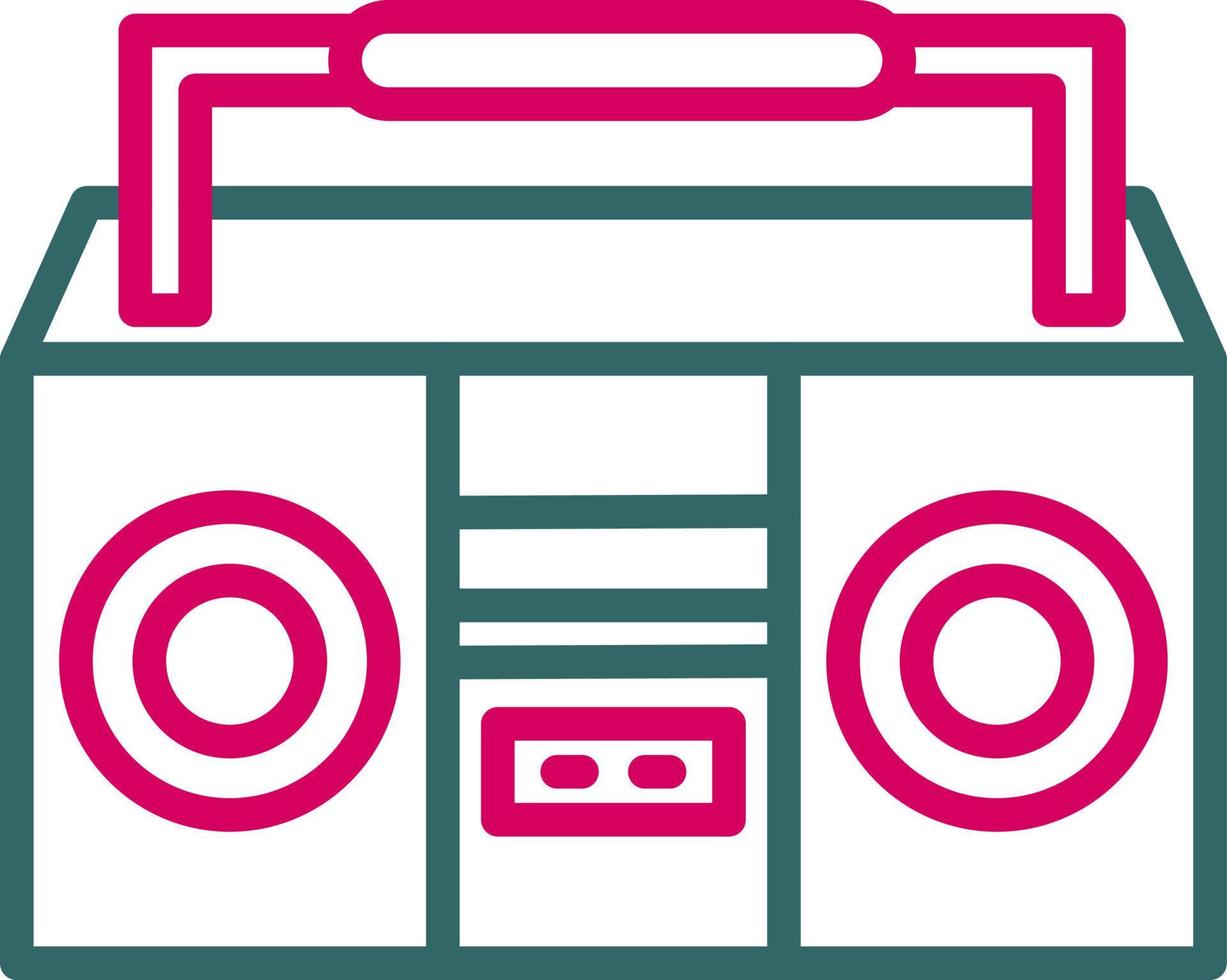 Boombox Vector Icon