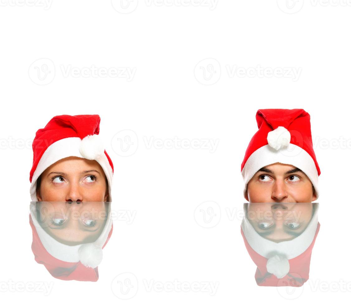 cuatro santas para navidad foto