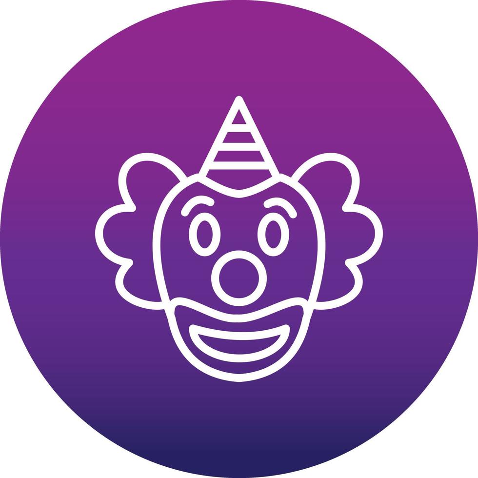Clown Vector Icon
