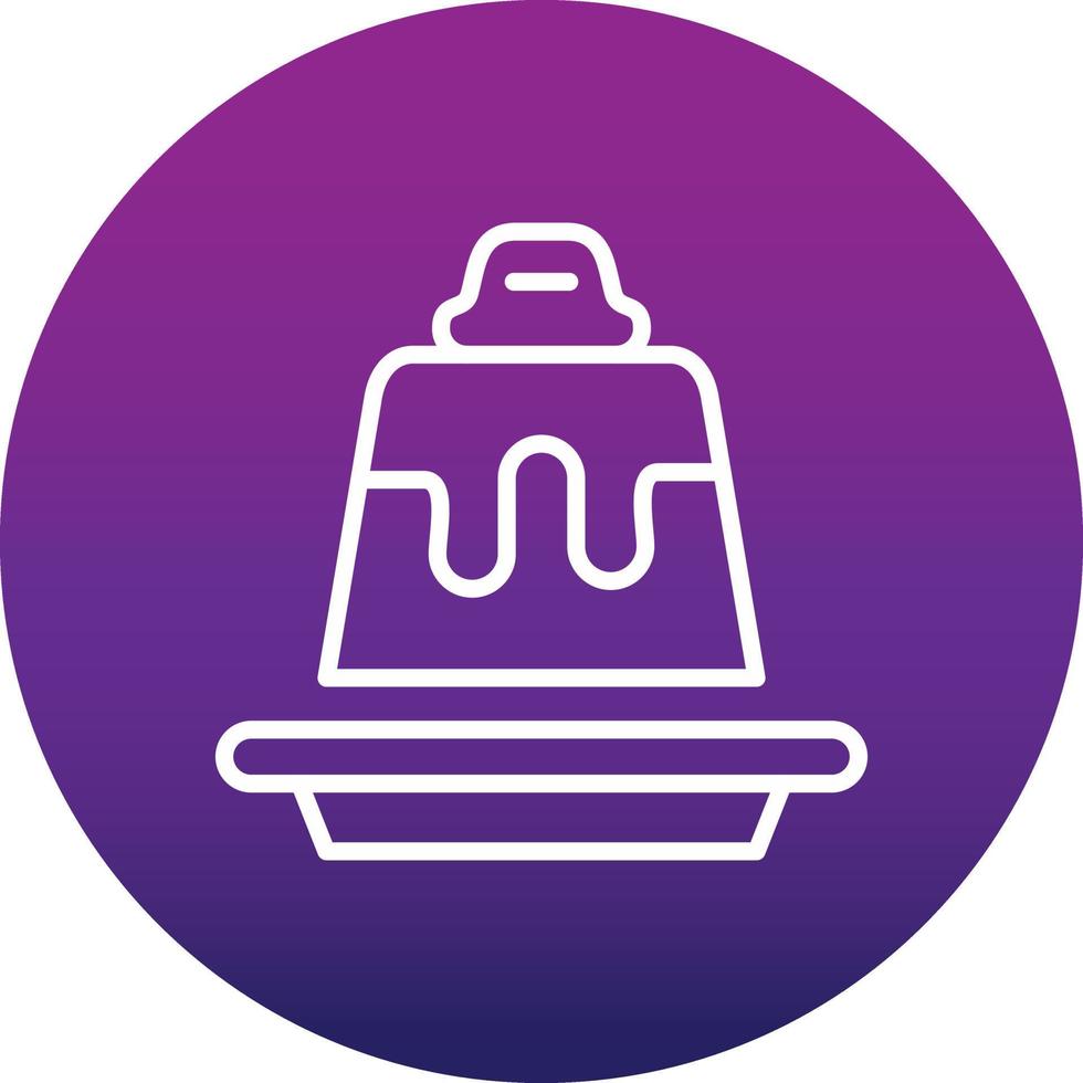 Flan Vector Icon
