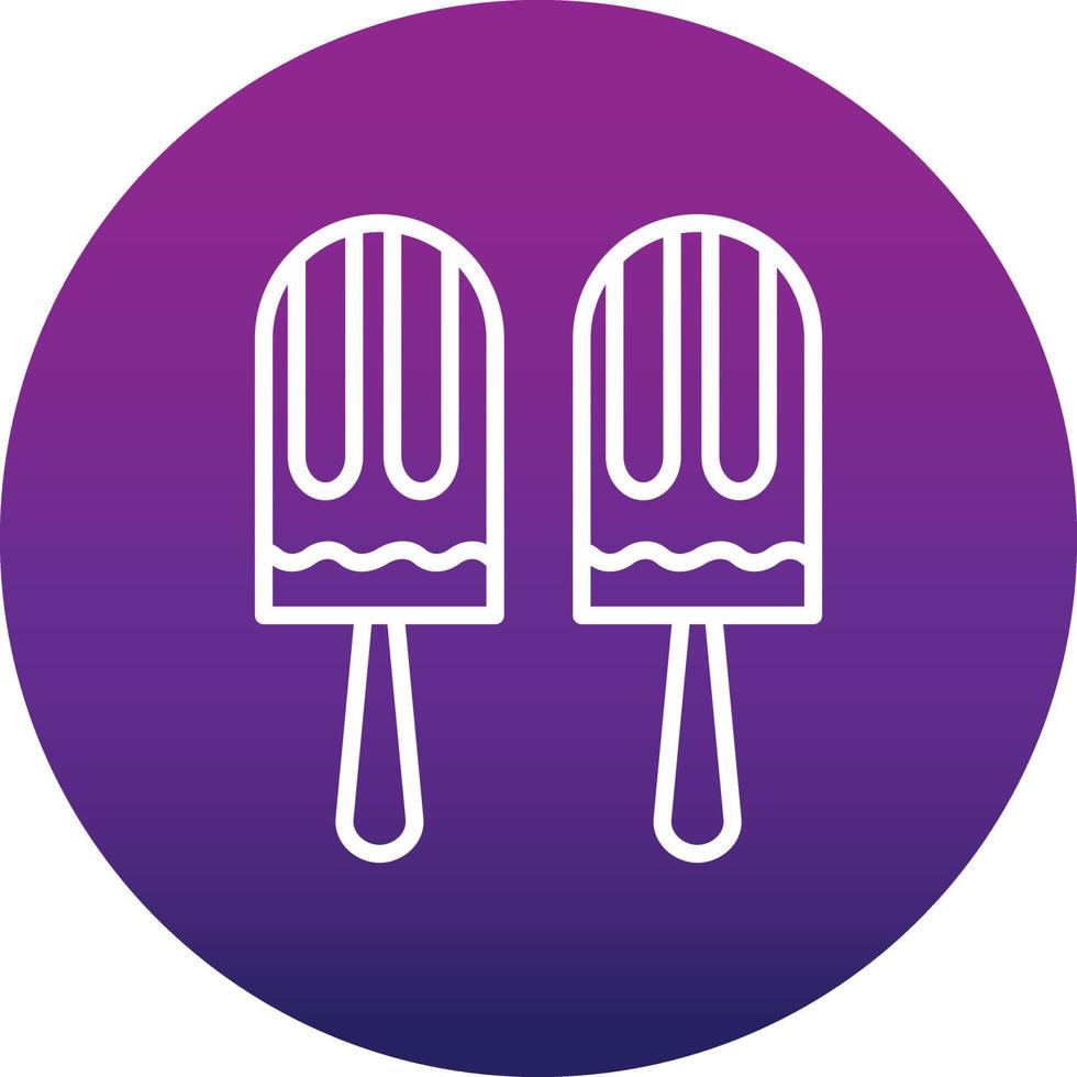 What Is The Popsicle Icon On Eharmony Popsicle Vector Icon 16550055 Vector Art at Vecteezy