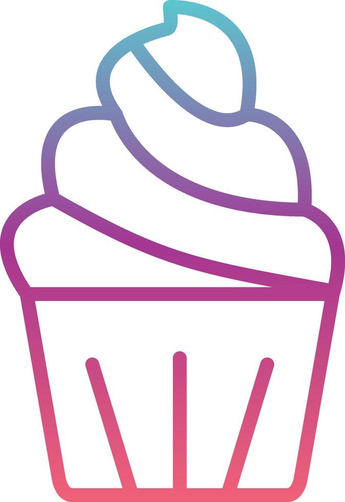Cupcake Vector Icon