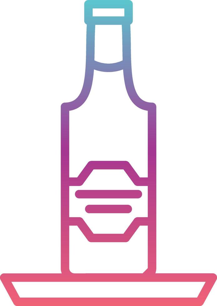 Beer Bottle Vector Icon