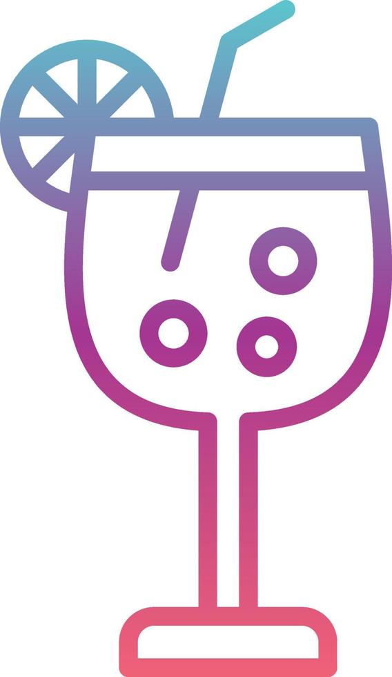 Cocktail Vector Icon