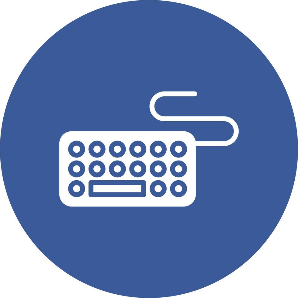 Digital Keyboard Vector Icon 16550241 Vector Art at Vecteezy