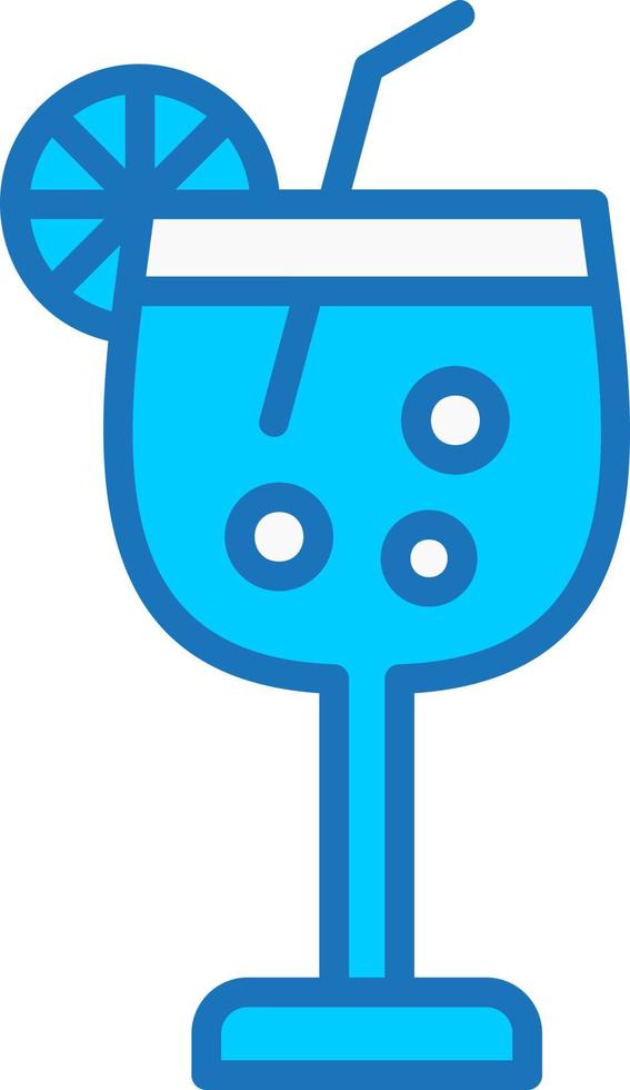 icono de vector de coctel