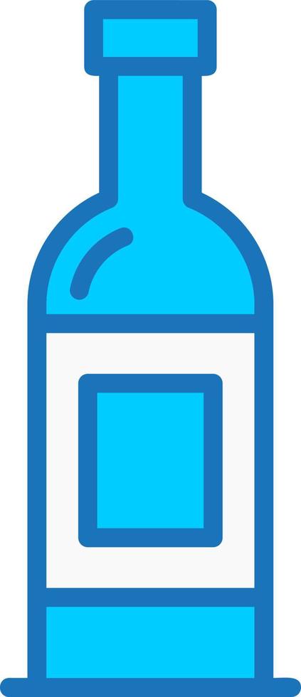 Wine Bottle Vector Icon