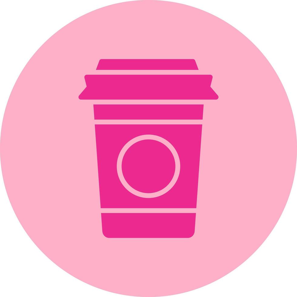 Plastic Cup Vector Icon