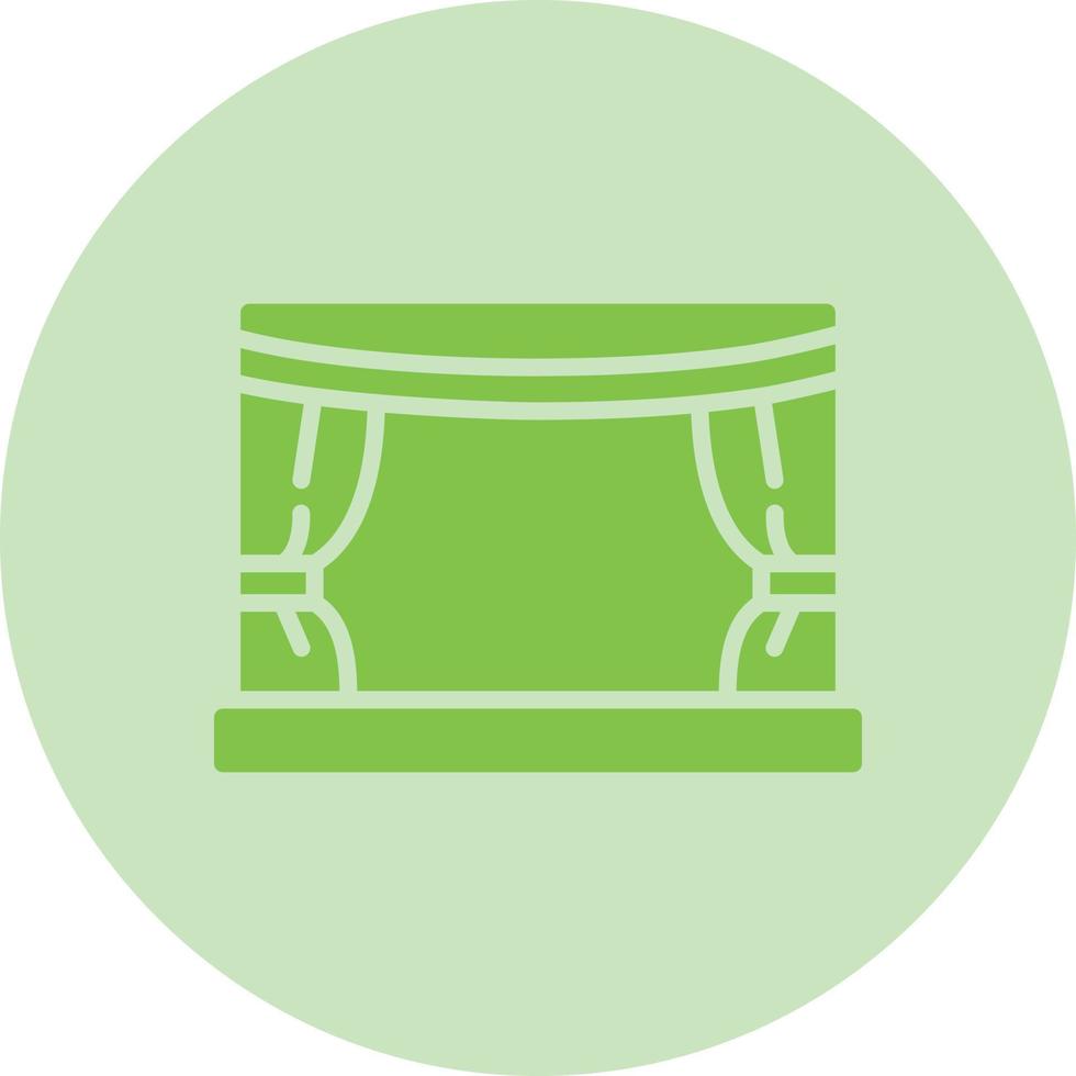 Stage Vector Icon