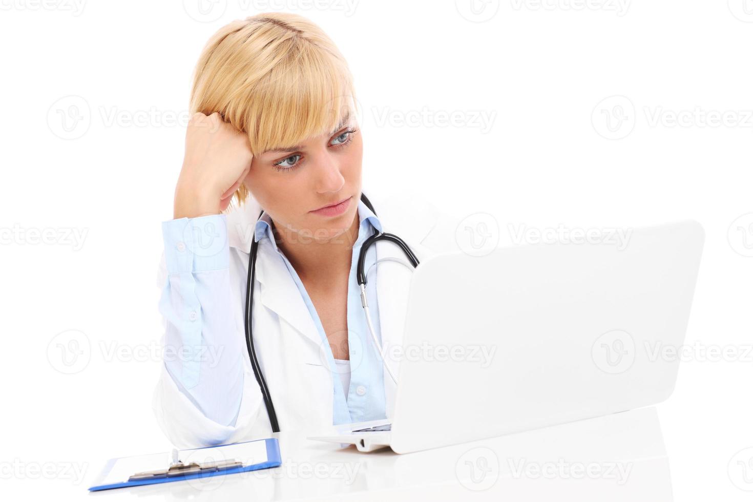 Young female doctor photo