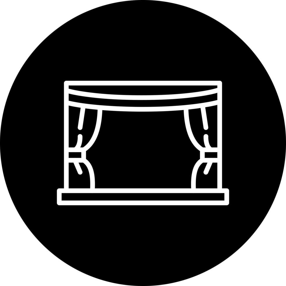 Stage Vector Icon