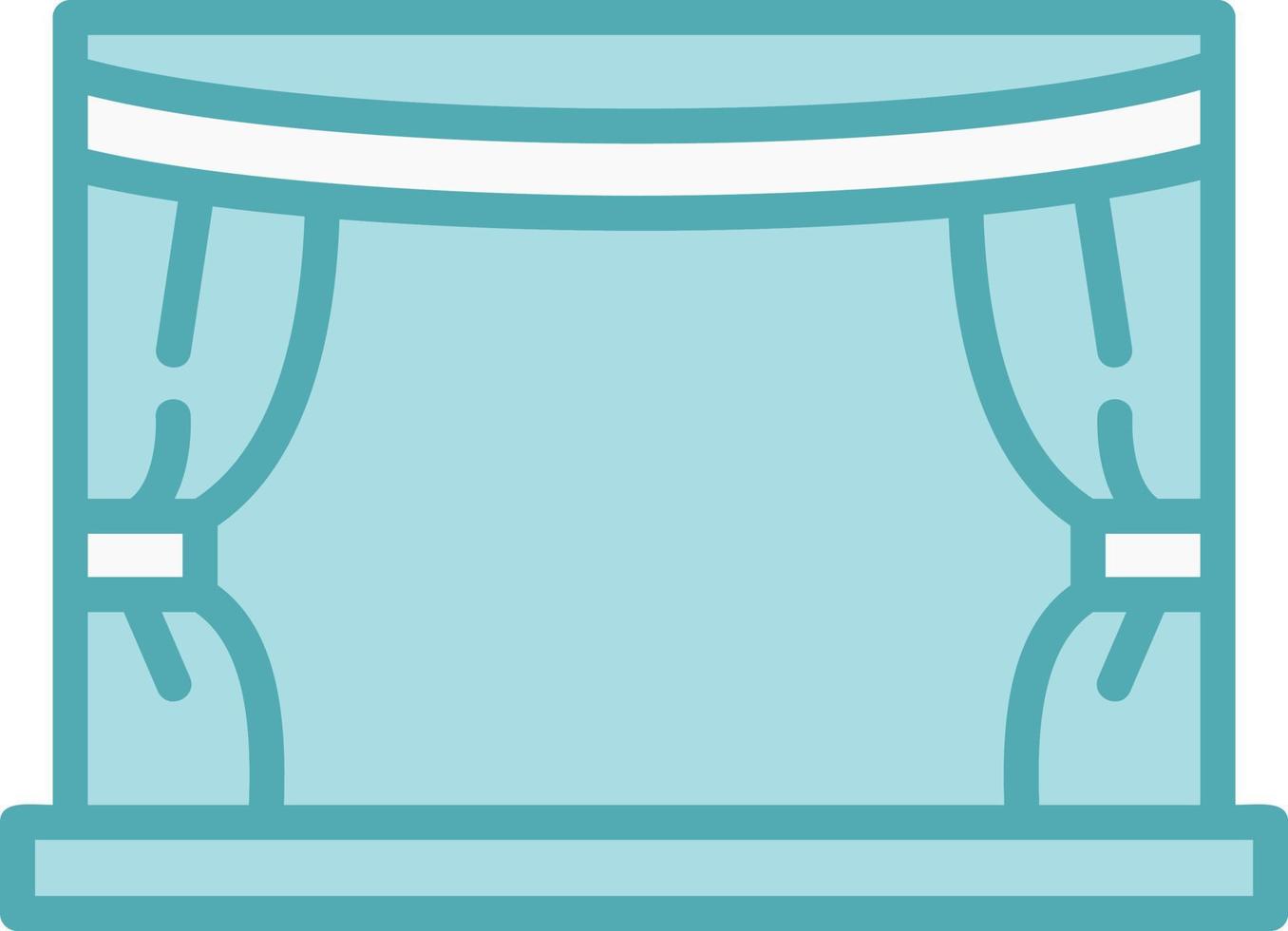 Stage Vector Icon
