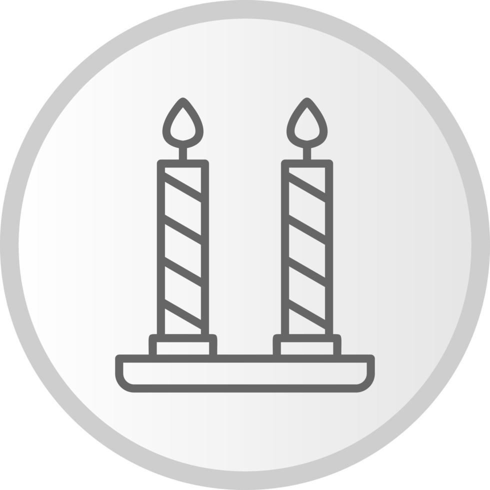 icono de vector de velas