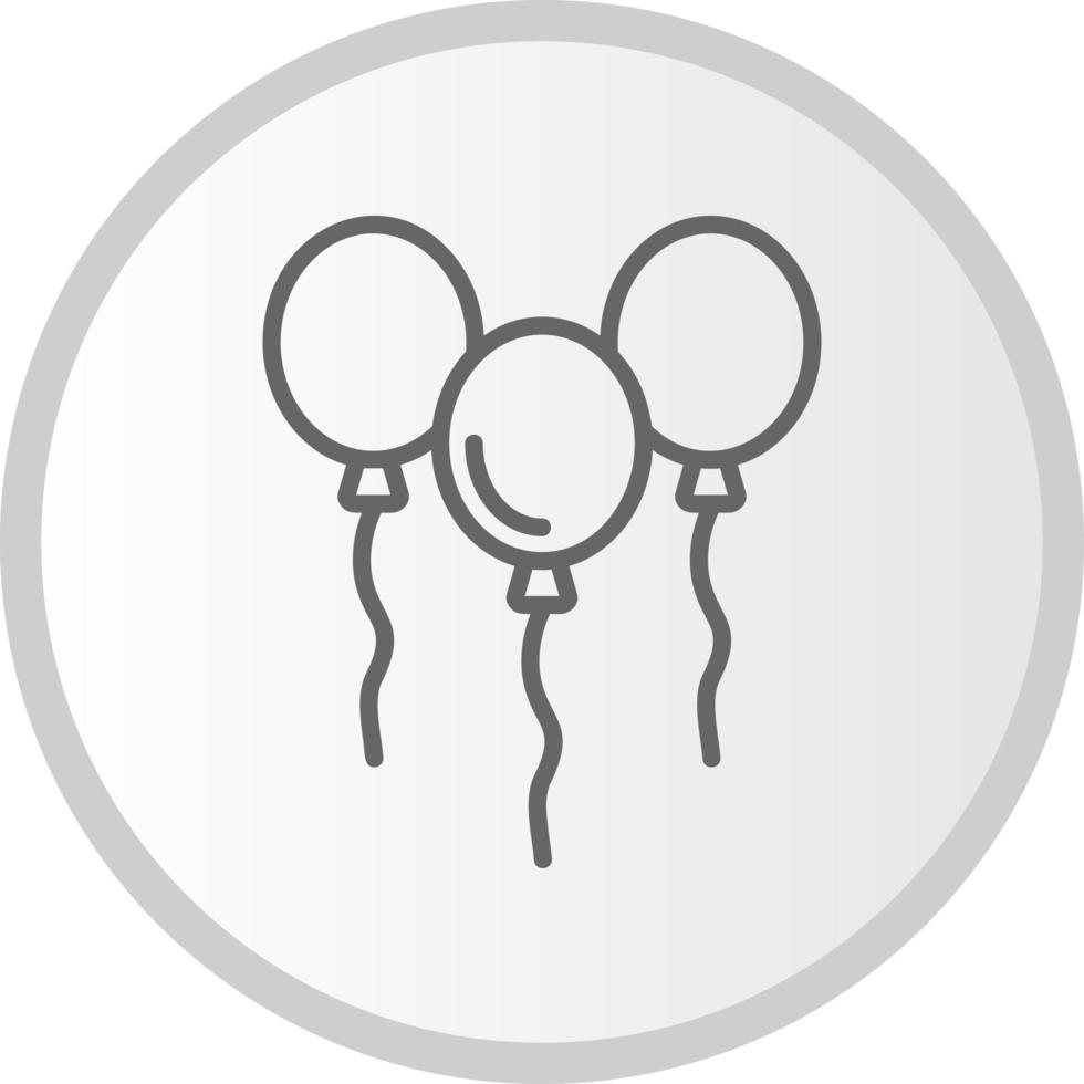 Baloons Vector Icon