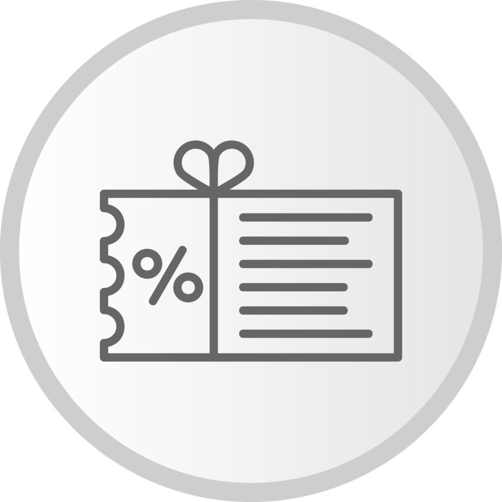 Gift Voucher Vector Icon