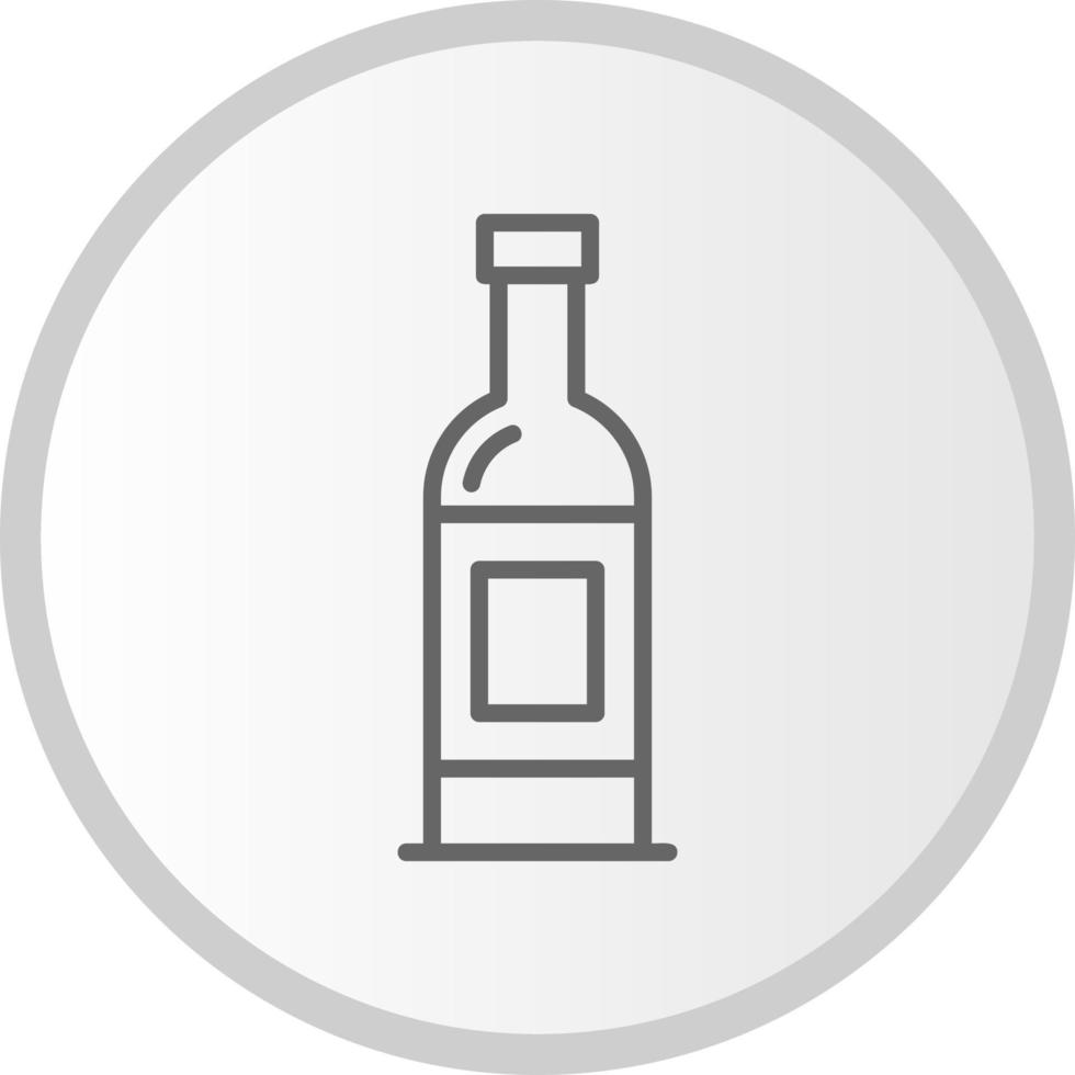 icono de vector de botella de vino