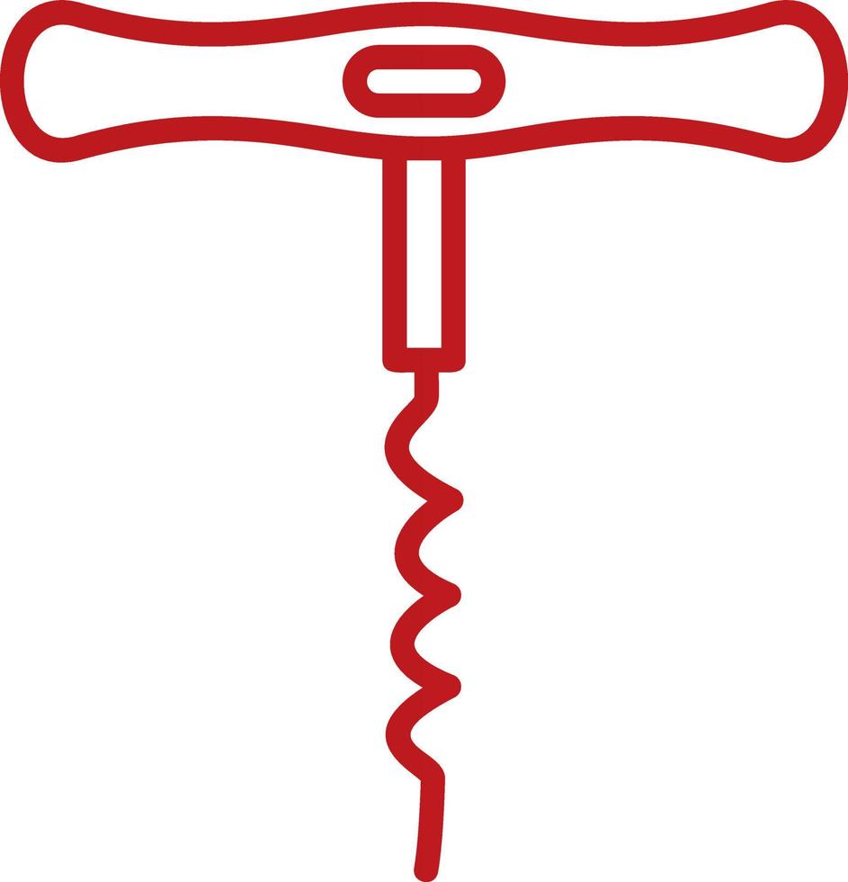 Corkscrew Vector Icon