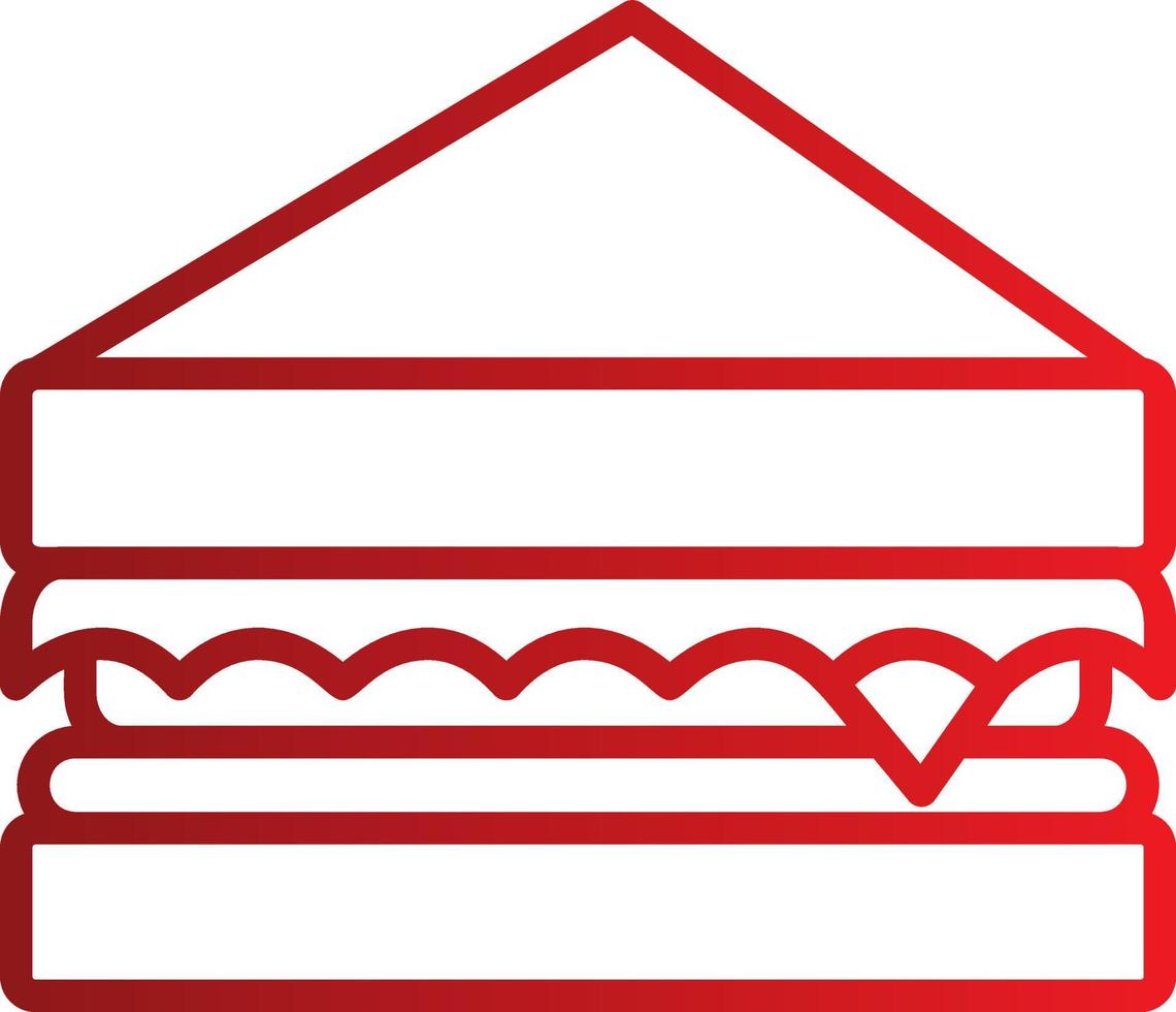 Sandwich Vector Icon