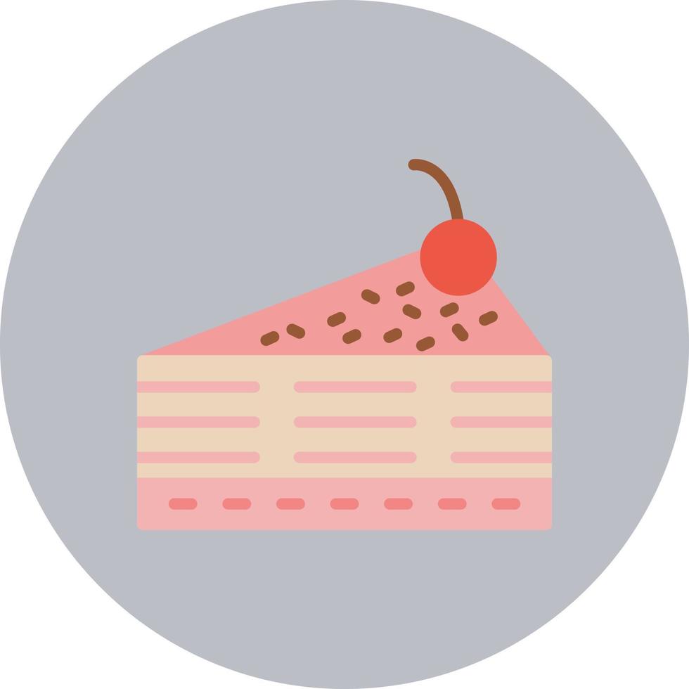 Cake Slice Vector Icon