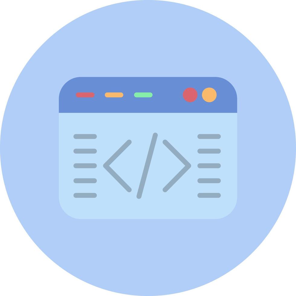 icono de vector de codificación