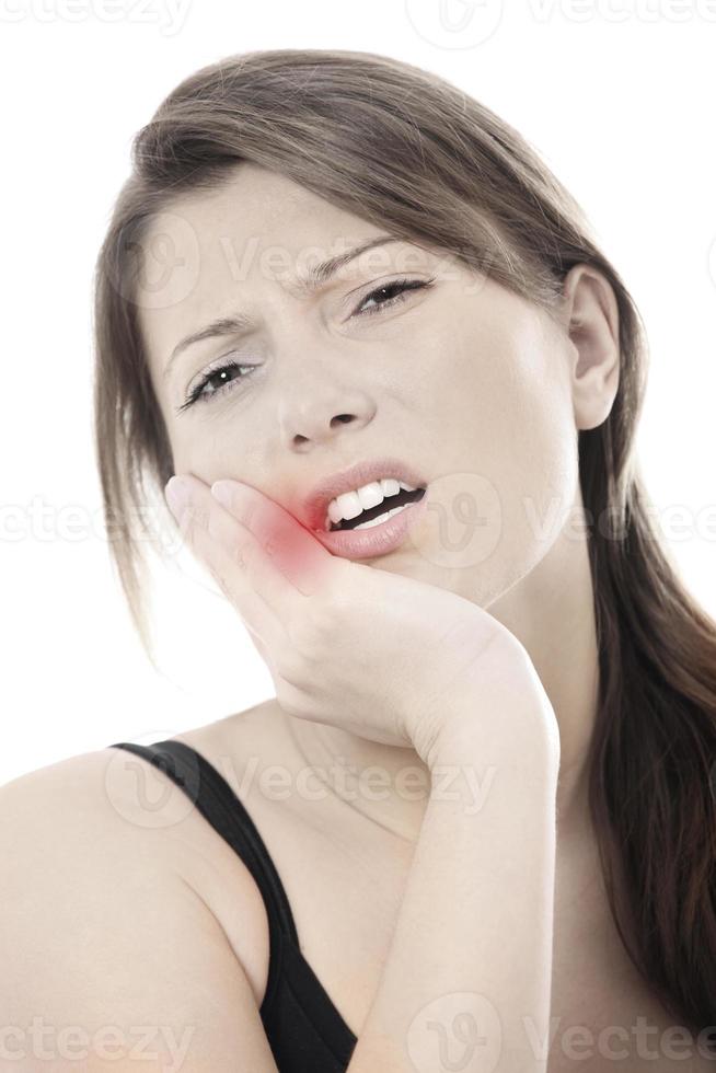 Woman with Toothache photo