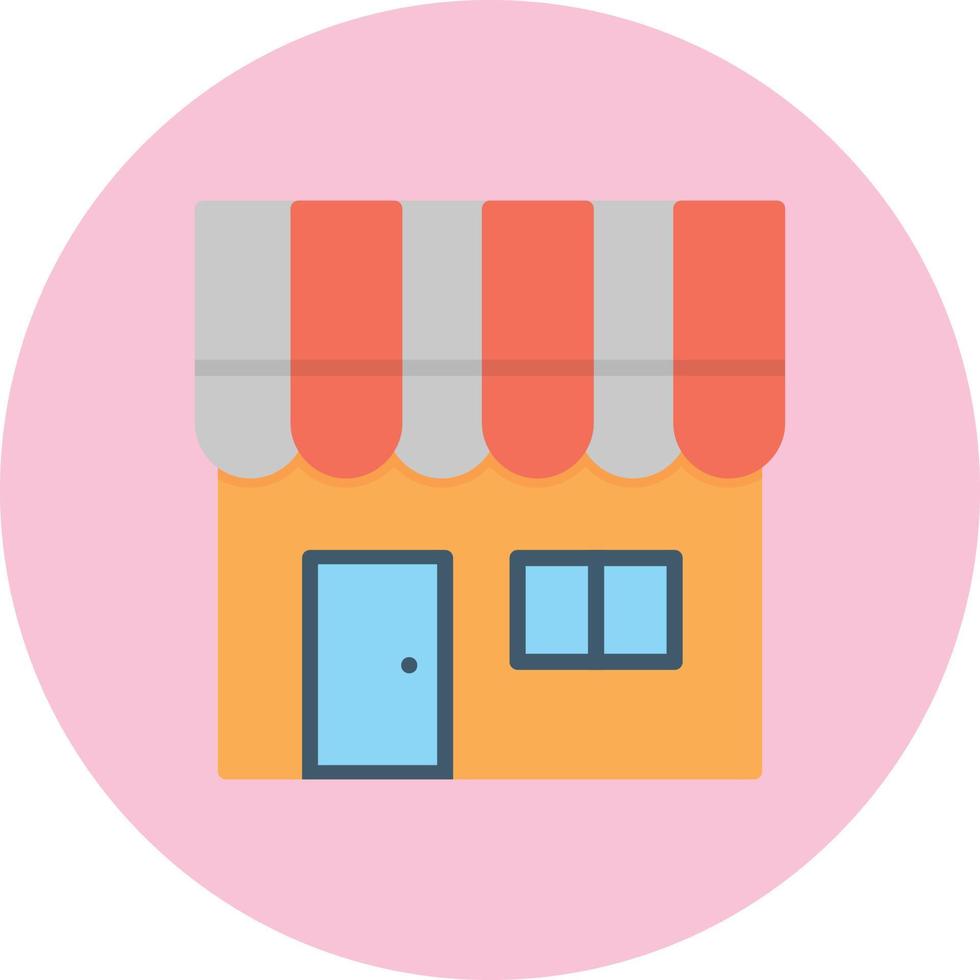 icono de vector de tienda