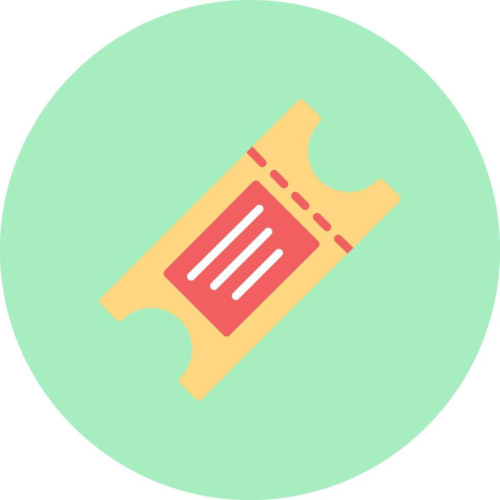 Ticket Vector Icon