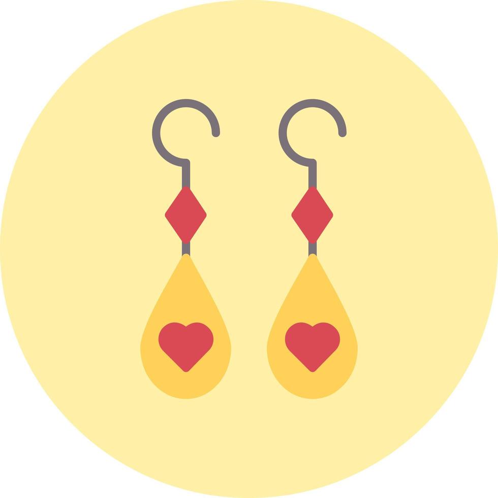 icono de vector de pendientes