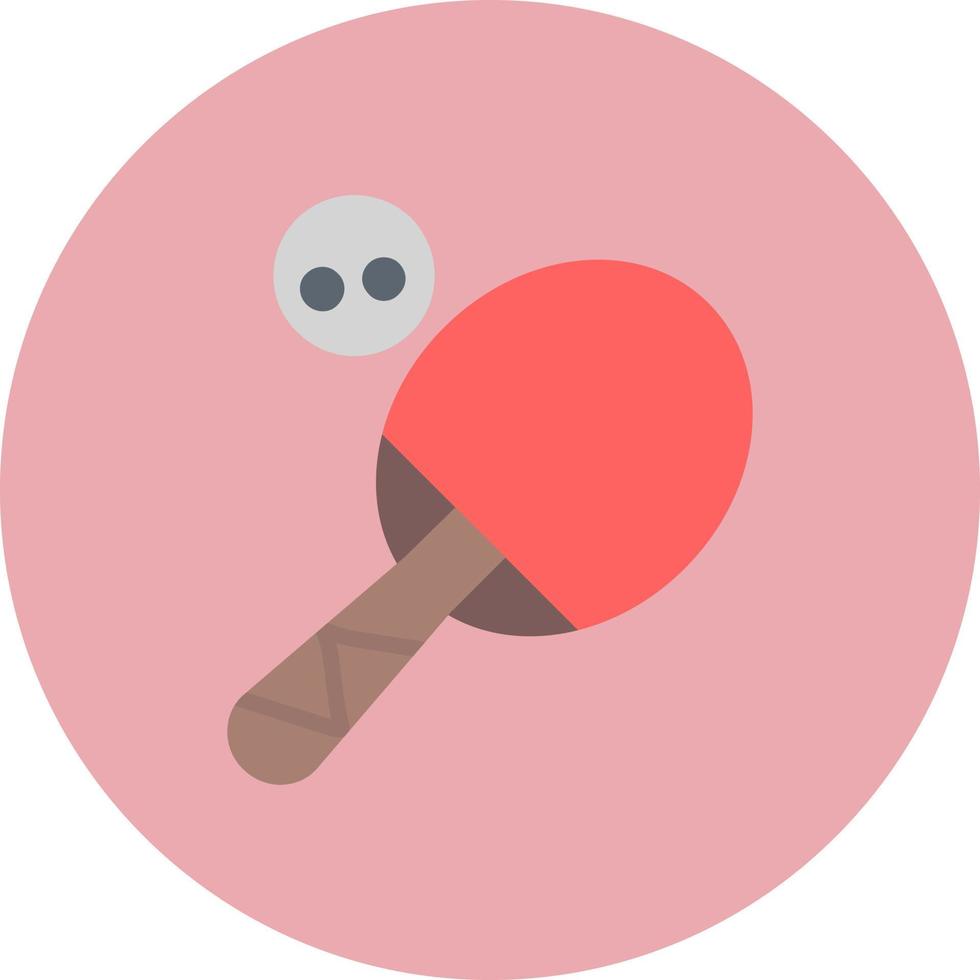 Ping Pong Vector Icon