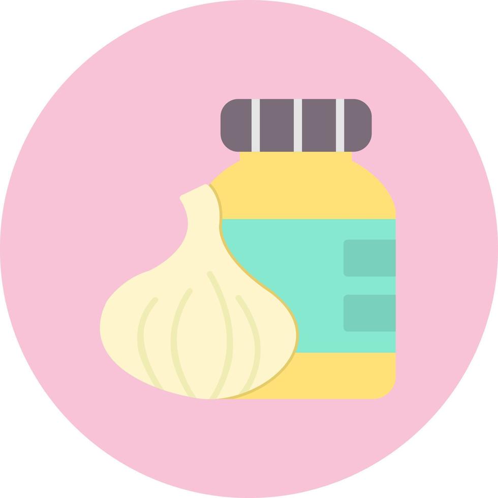 Garlic Paste Vector Icon