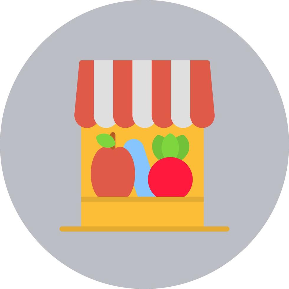 Grocery Shop Vector Icon