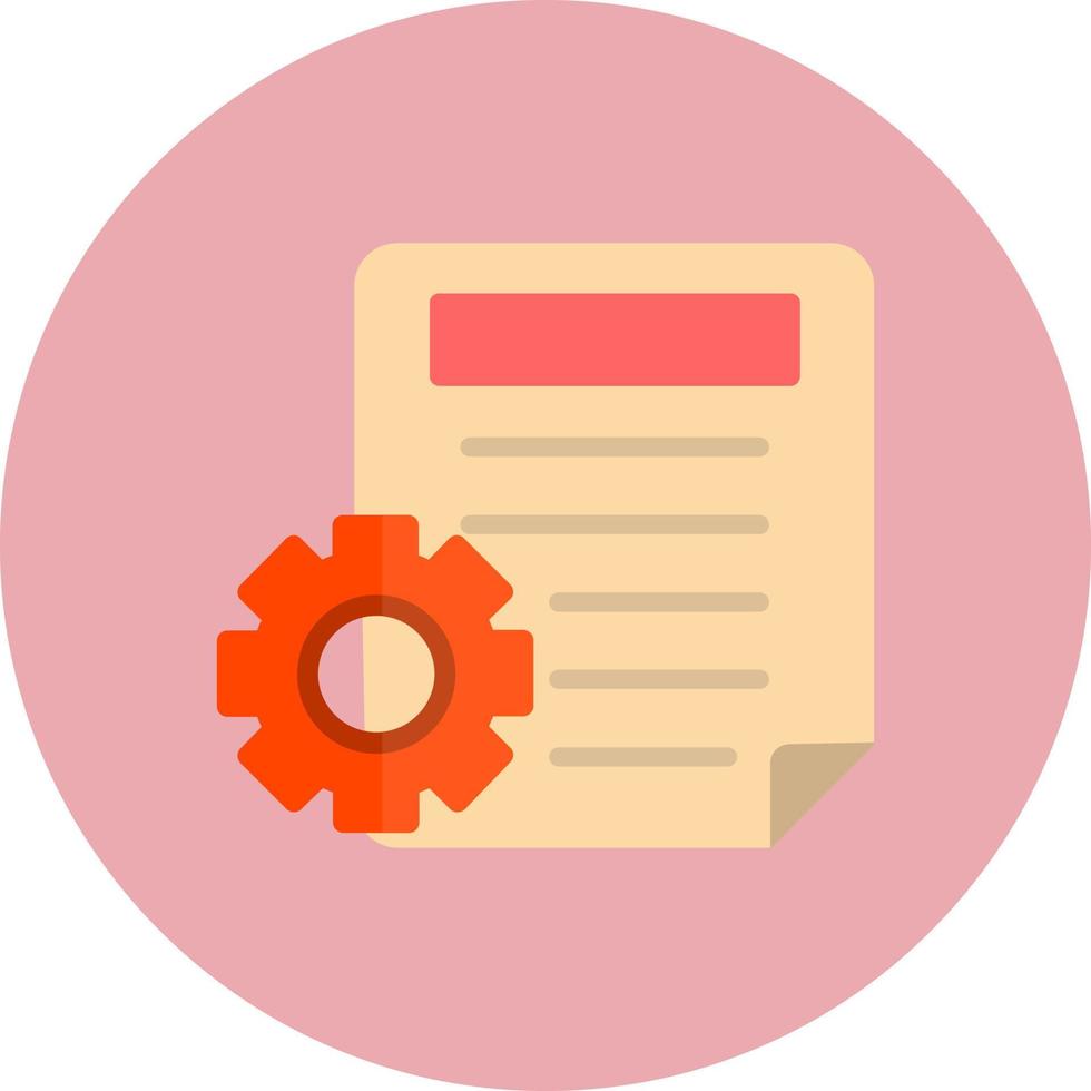 icono de vector de documento