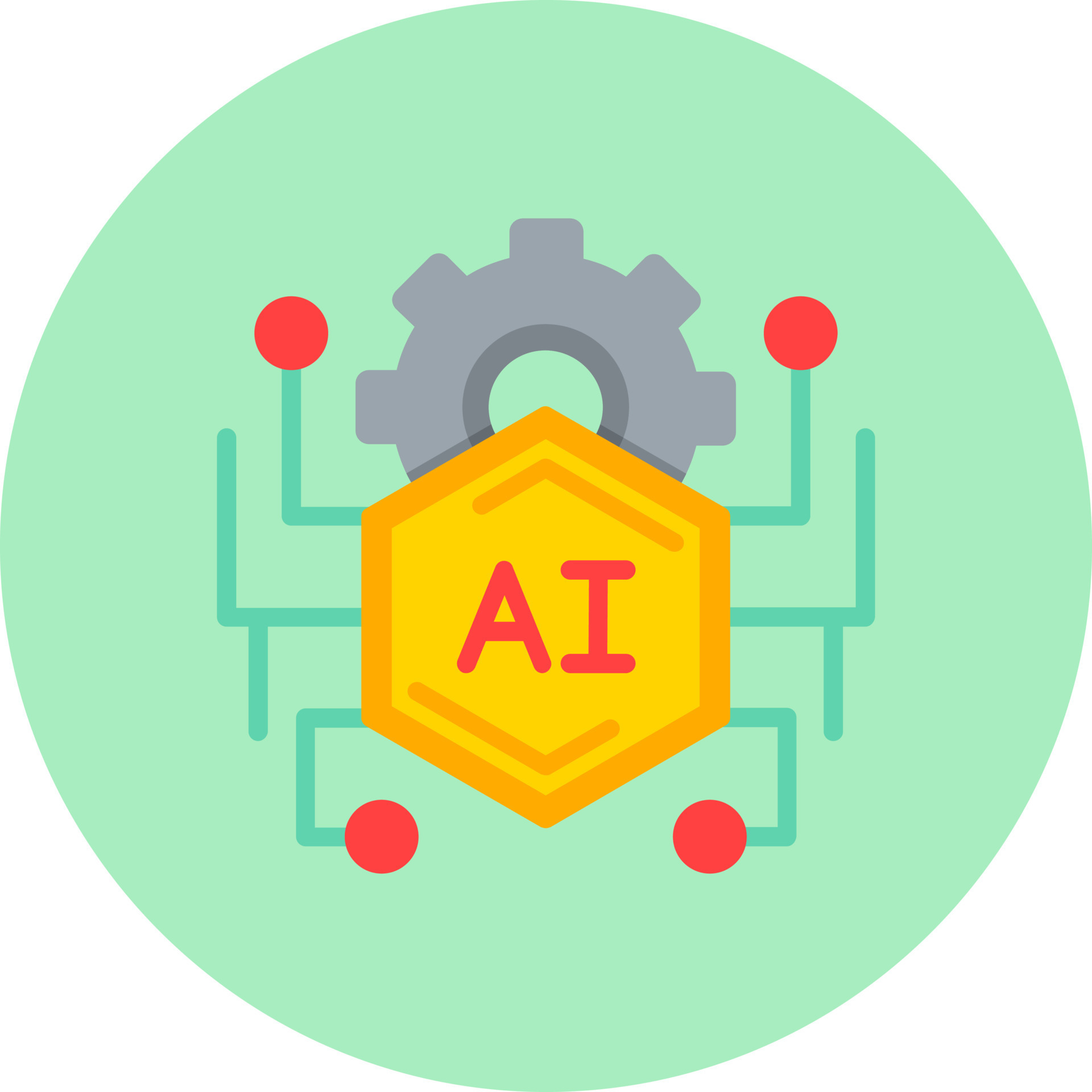 Artificial Intelligence Vector Icon 16552401 Vector Art at Vecteezy