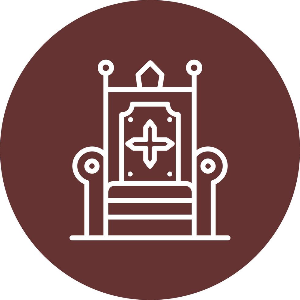 Throne Vector Icon