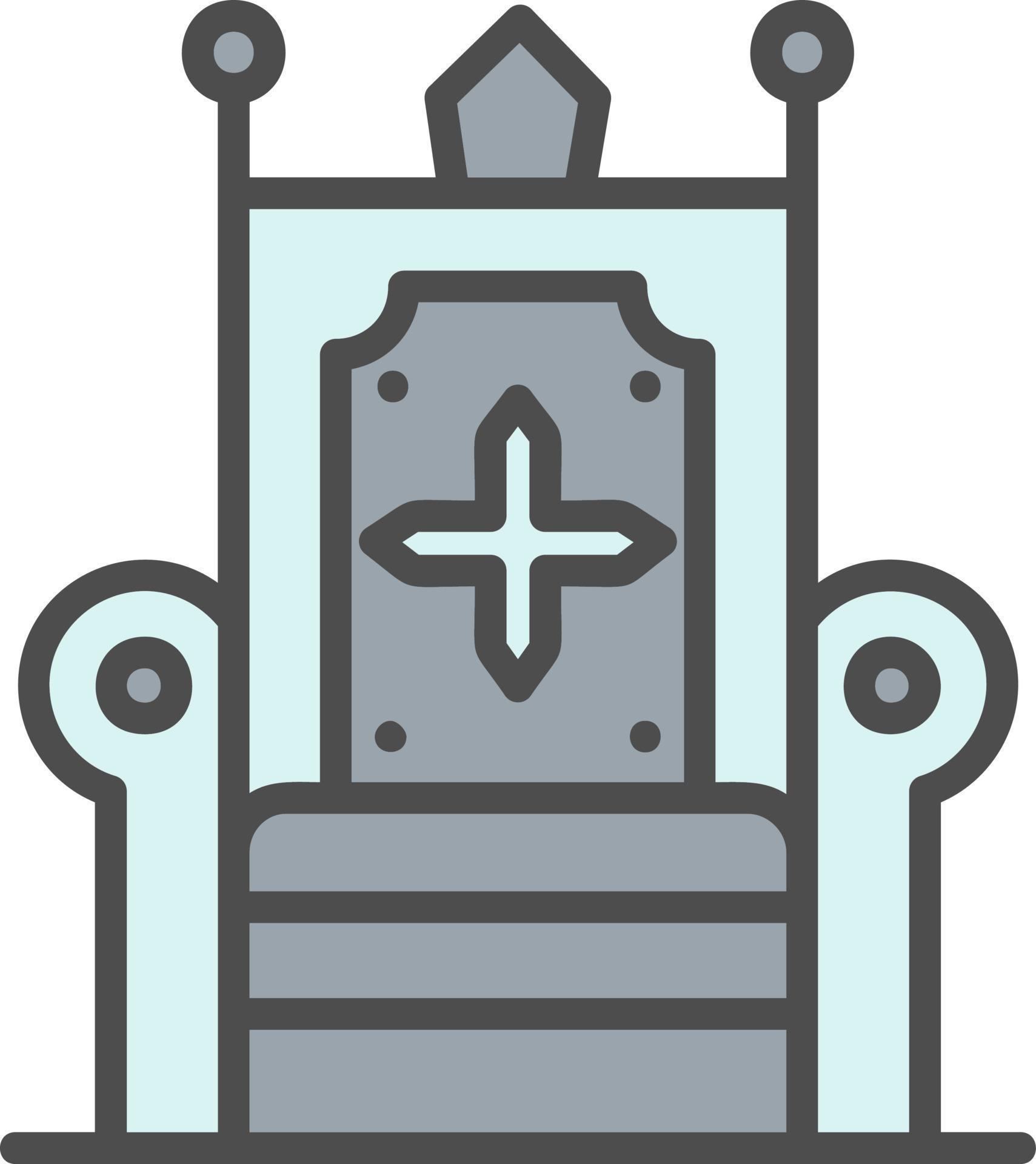 Throne Vector Icon 16552607 Vector Art at Vecteezy