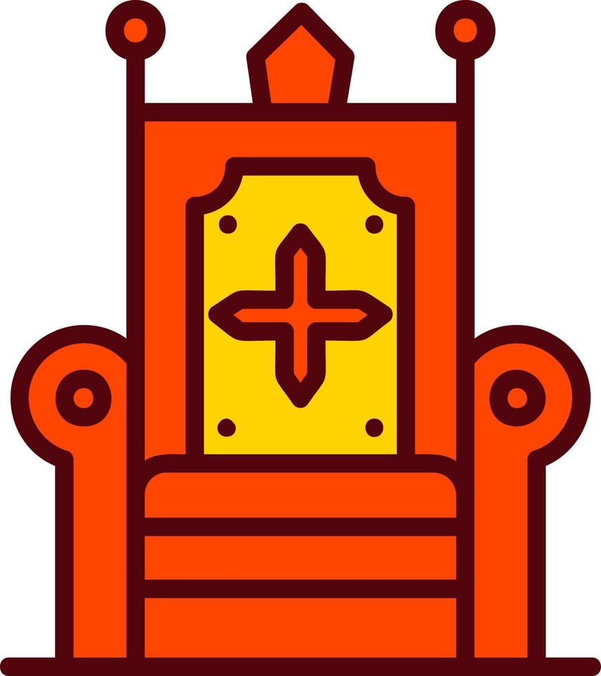 Throne Vector Icon