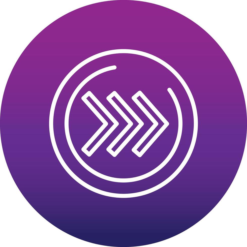 Right Chevron Vector Icon