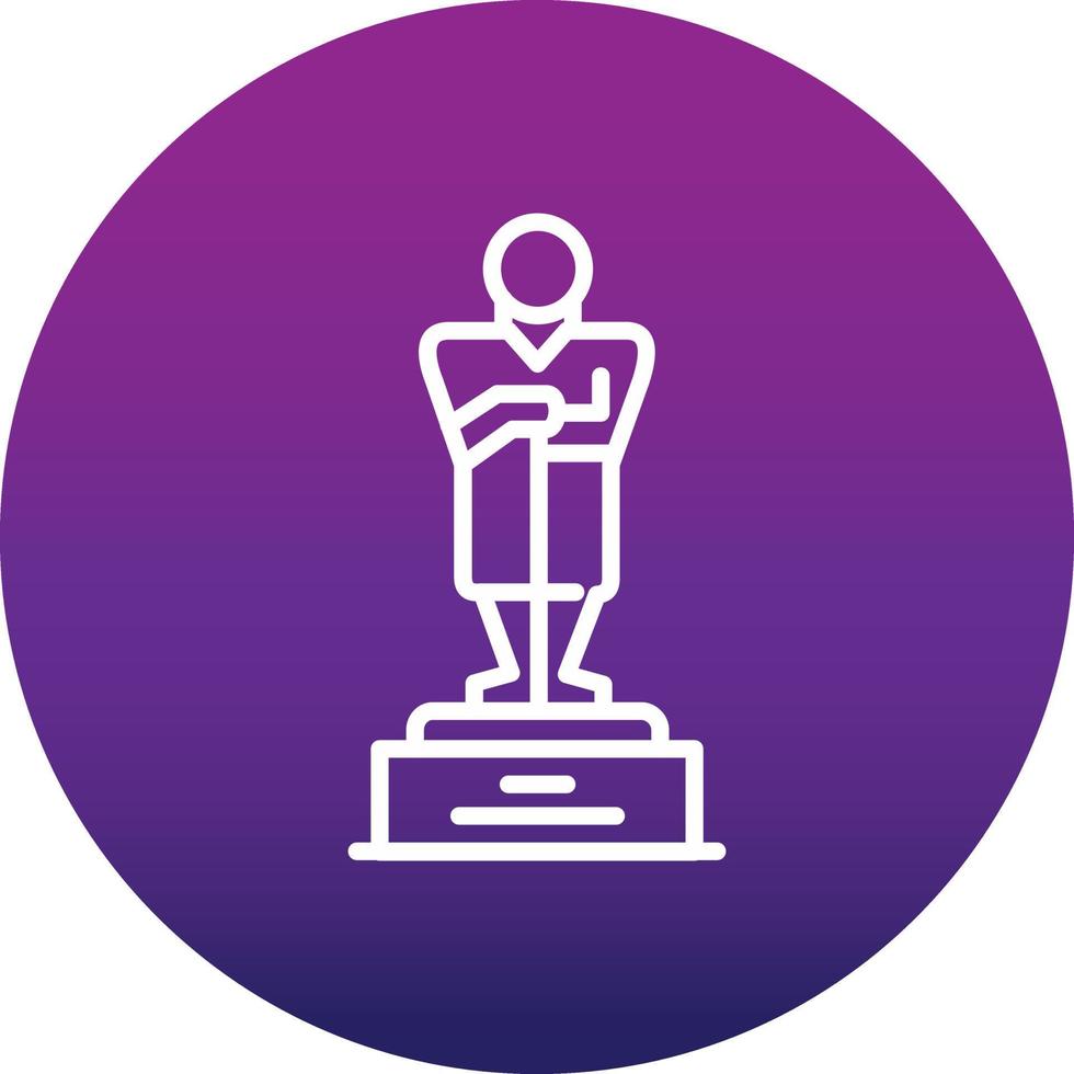 Oscar Vector Icon