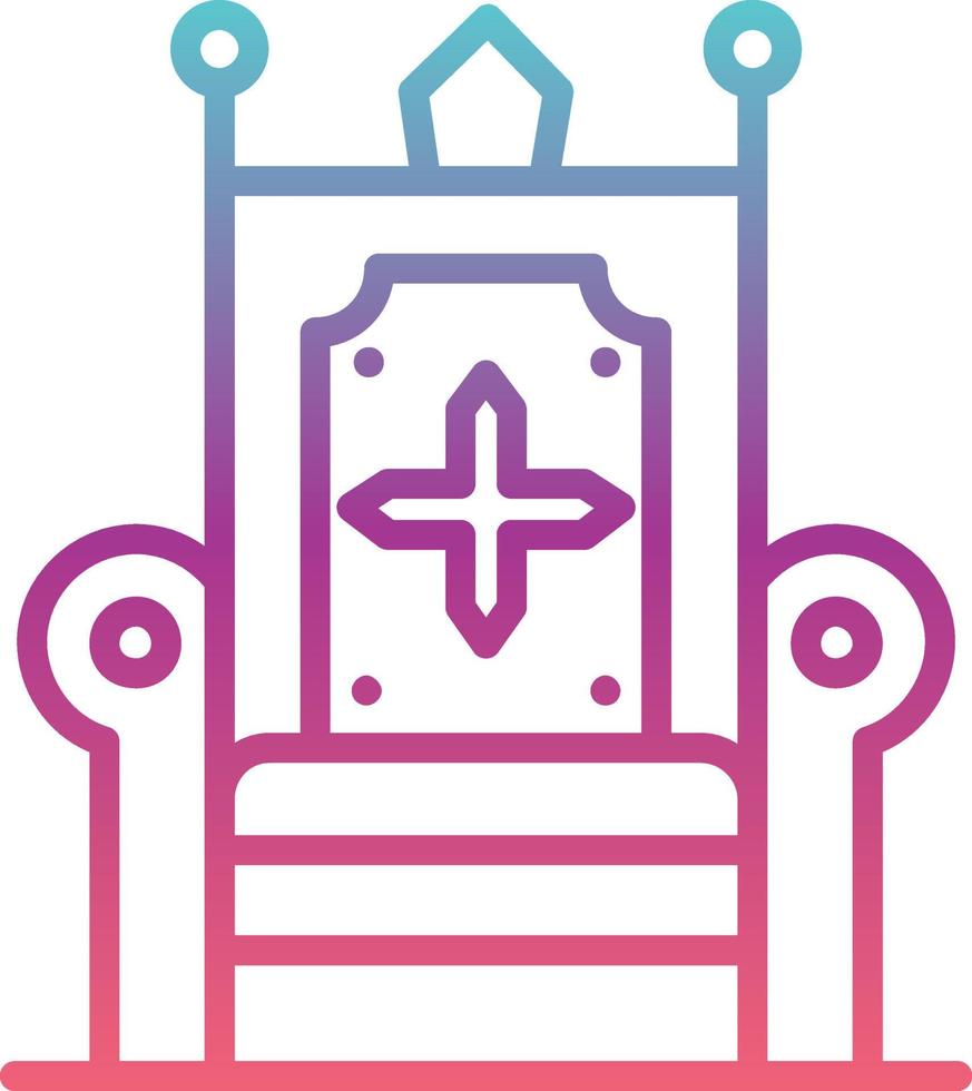 Throne Vector Icon