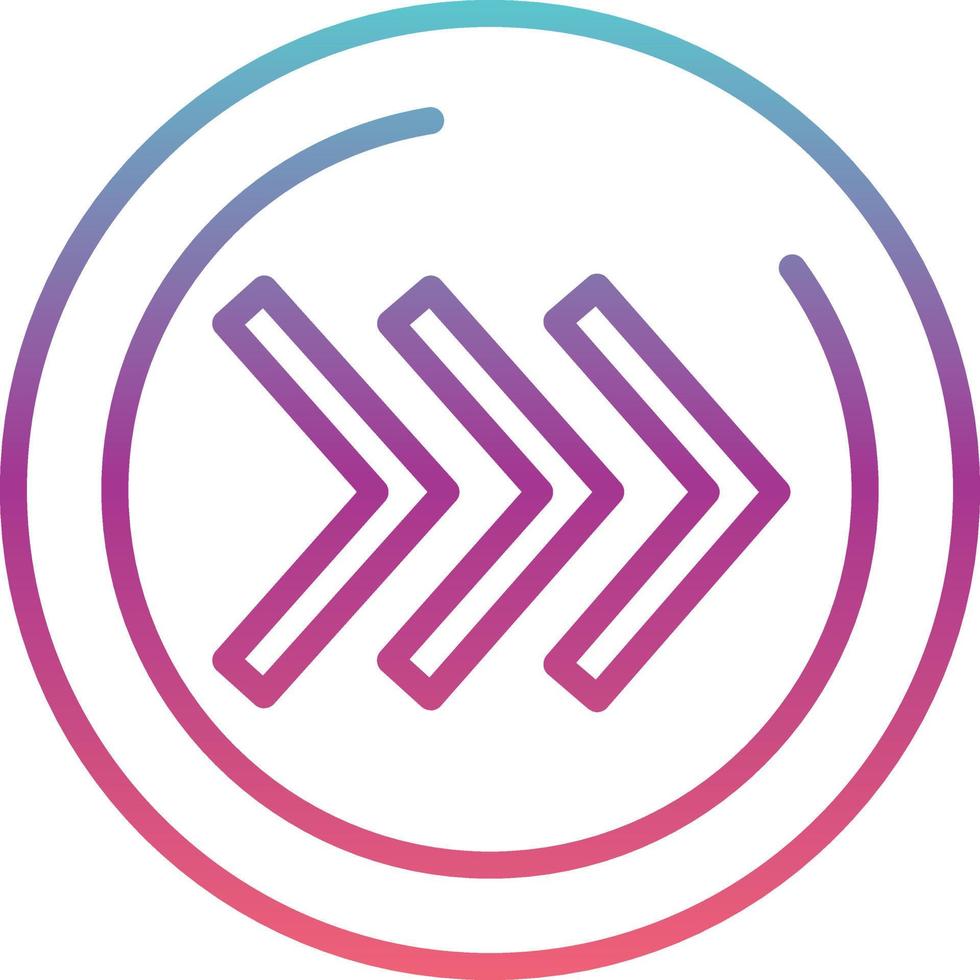 Right Chevron Vector Icon